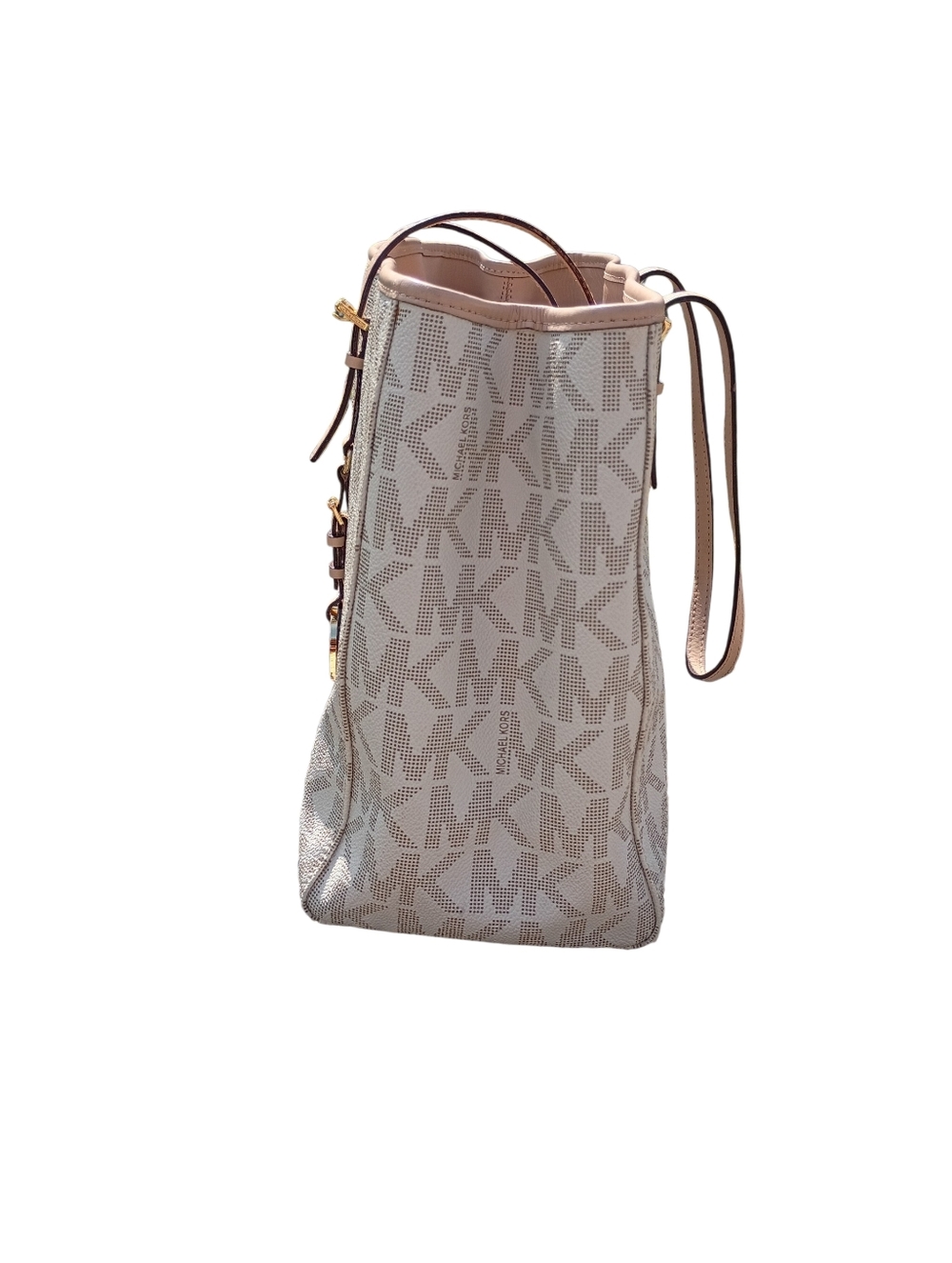 Michael Michael Kors Vanilla Jet Set Tote Bag - Picture 6 of 13